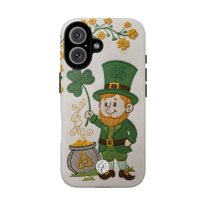 Cute Leprechaun Tough Phone Case