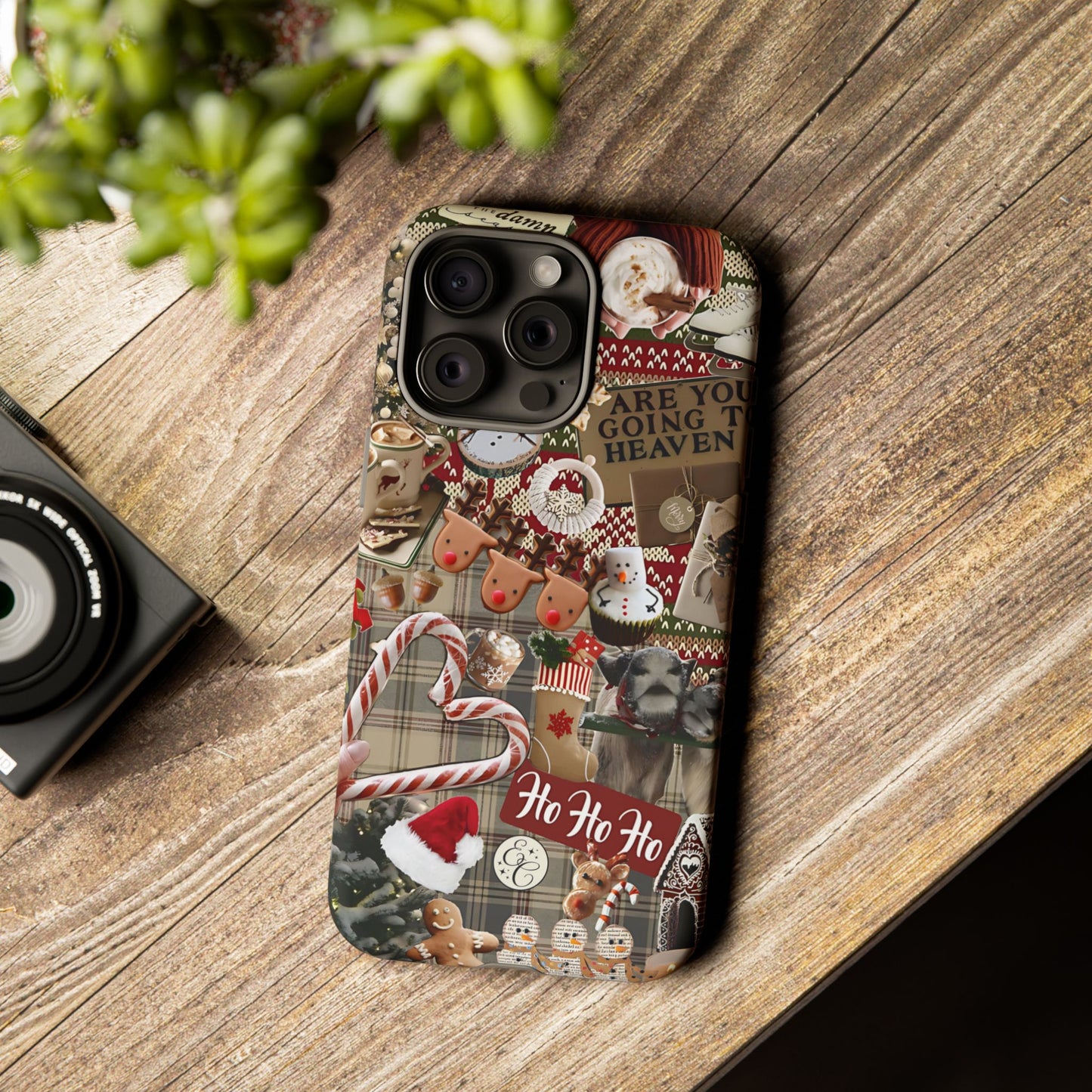 Christmas Festive Collage Tough Phone Case