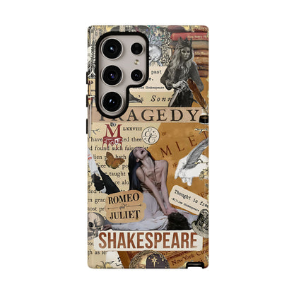 Shakespeare Tragedy Collage Tough Phone Case