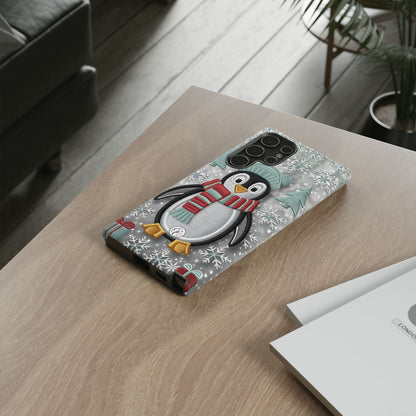 Cute Christmas Penguin Phone Case