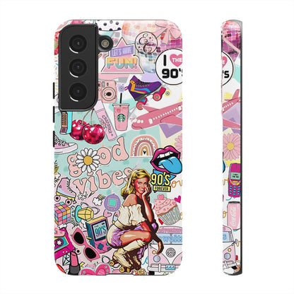 90s Nostalgia Collage Tough Phone Case