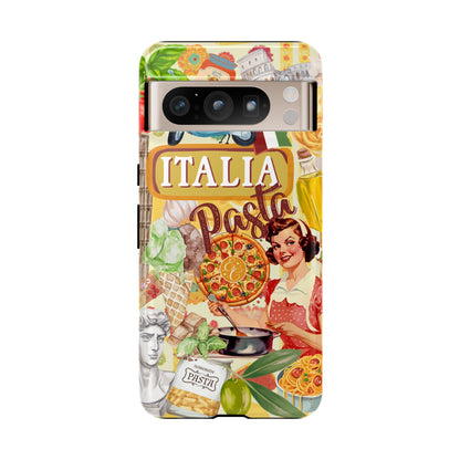 Italian Cuisine Collage Tough Phone Case