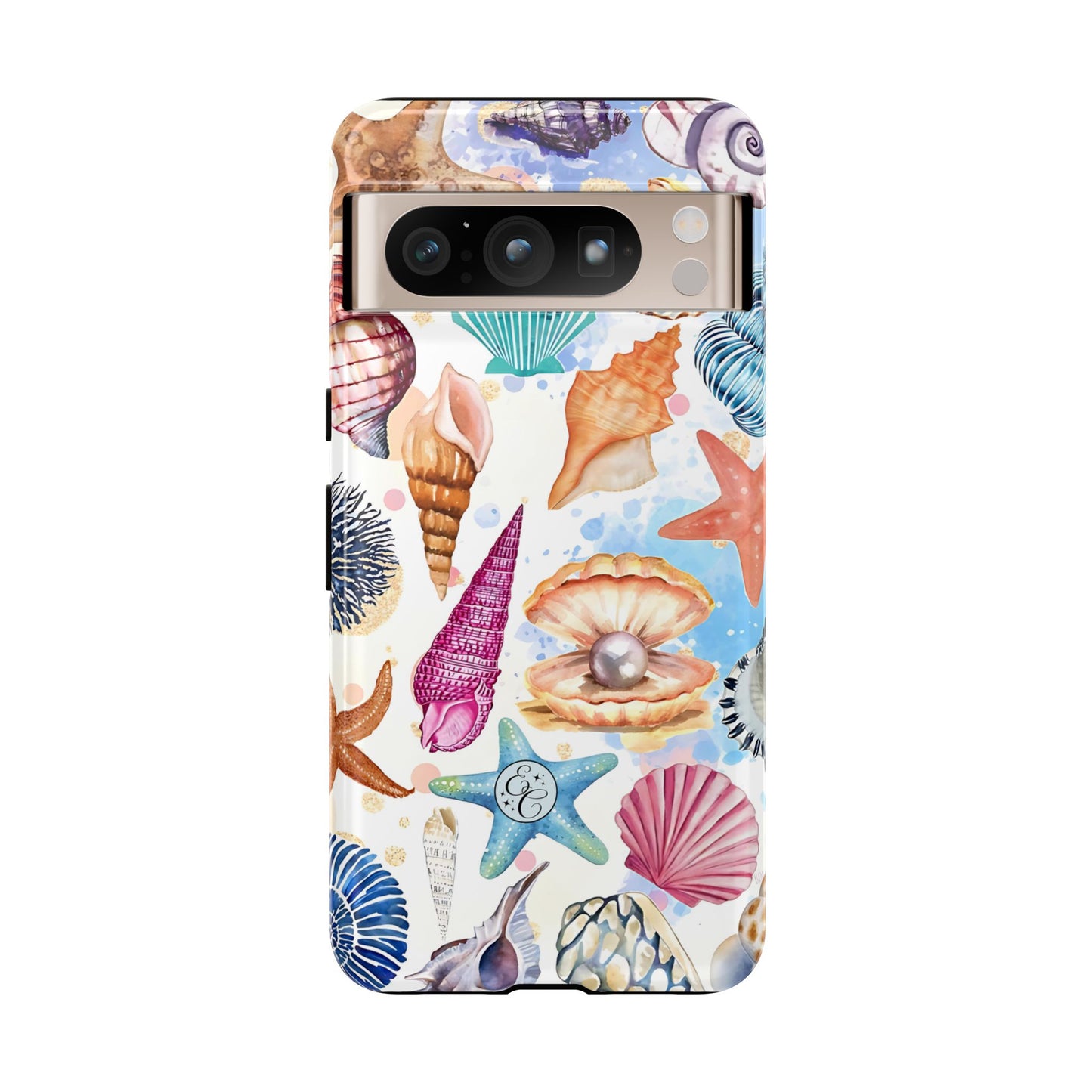 Colorful Sea Shells Tough Phone Case