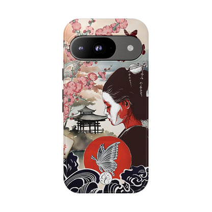 Japanese Geisha Tough Phone Case