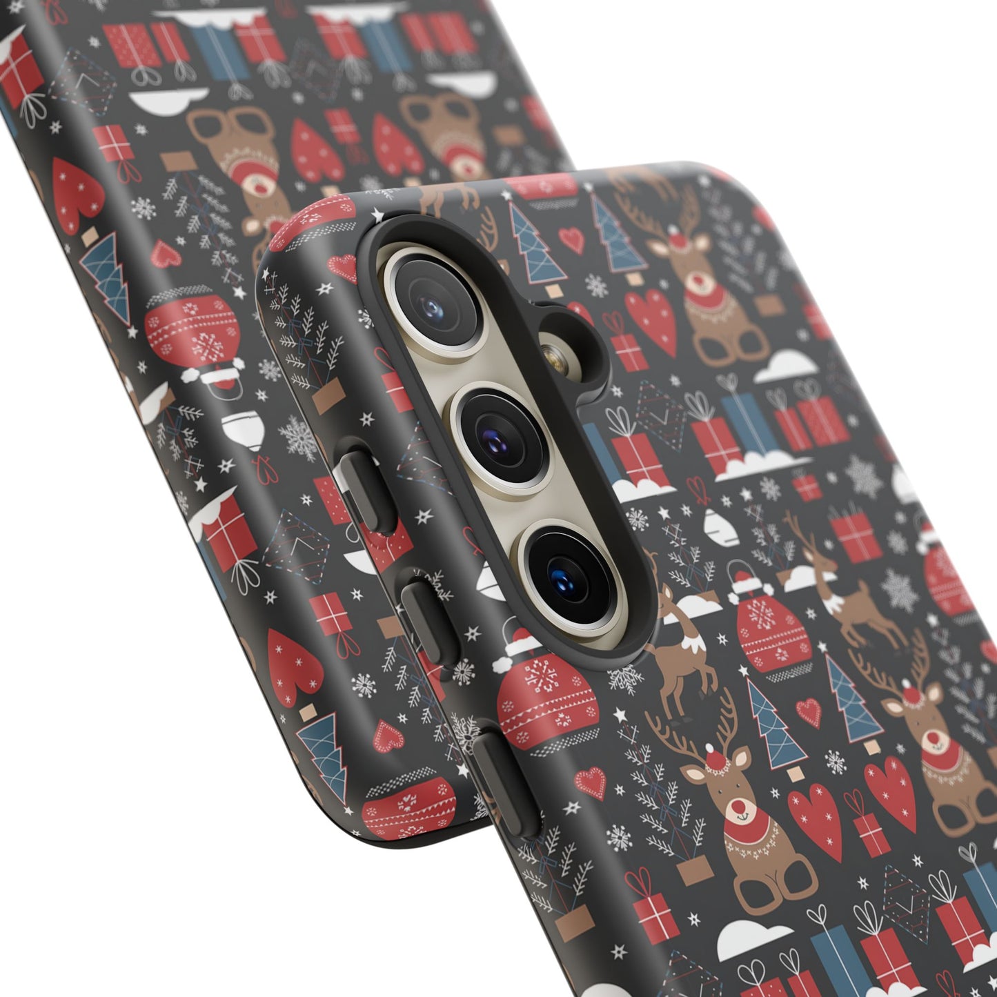 Christmas Holiday Pattern Tough Phone Case