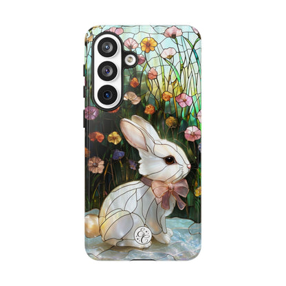 Easter Rabbit Stained Glass Tough Phone Case