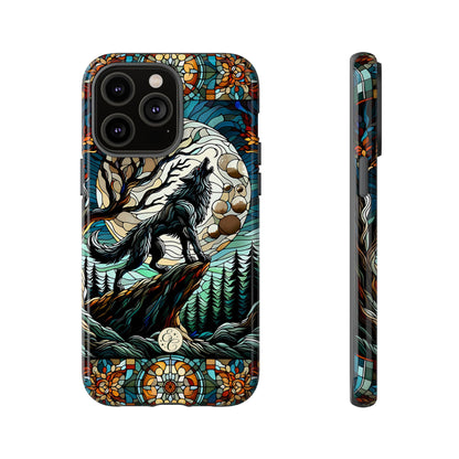 Howling Wolf Tough Phone Case
