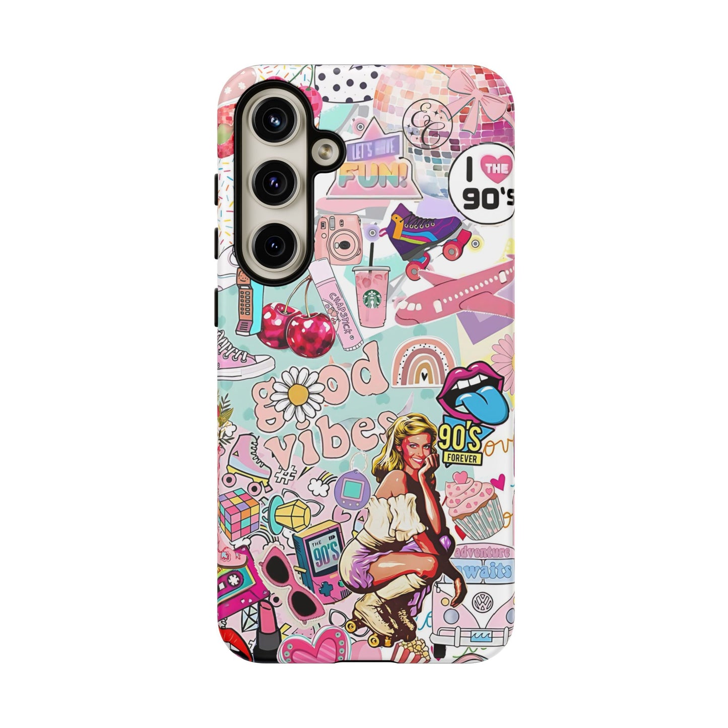 90s Nostalgia Collage Tough Phone Case