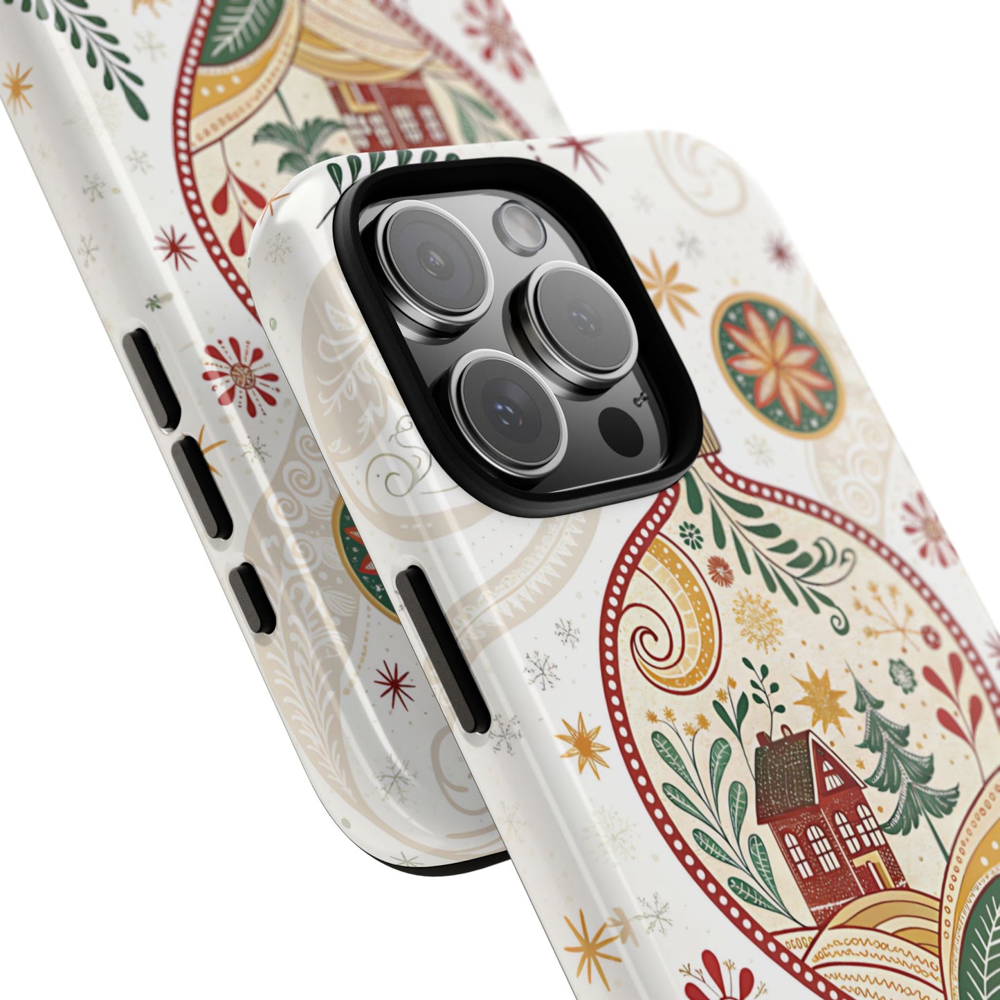 Cozy Christmas Ornament Tough Phone Case