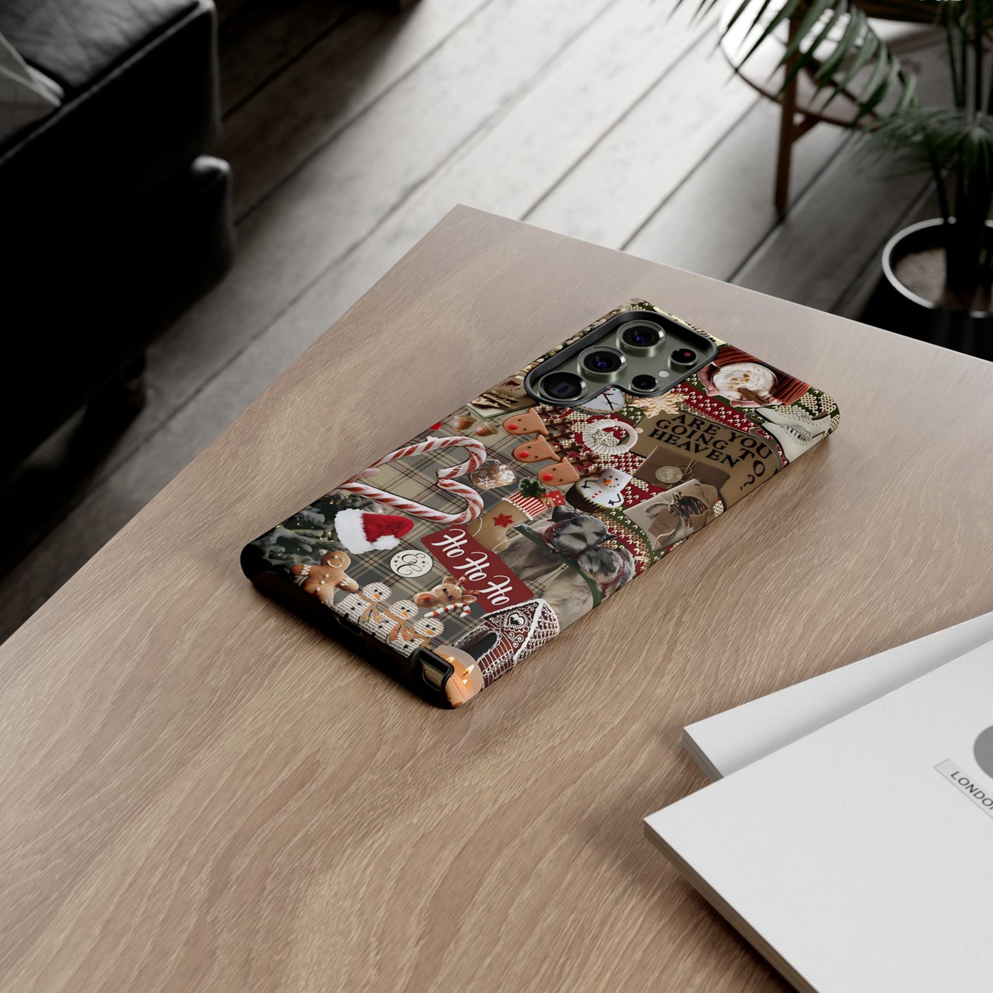 Christmas Festive Collage Tough Phone Case