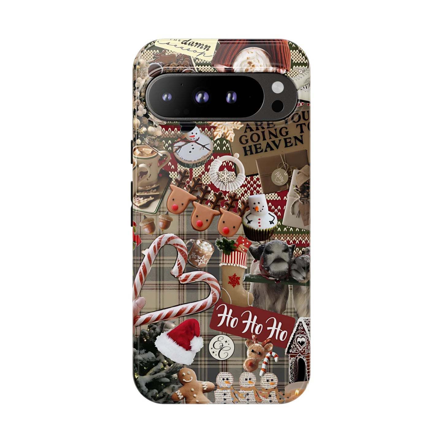 Christmas Festive Collage Tough Phone Case