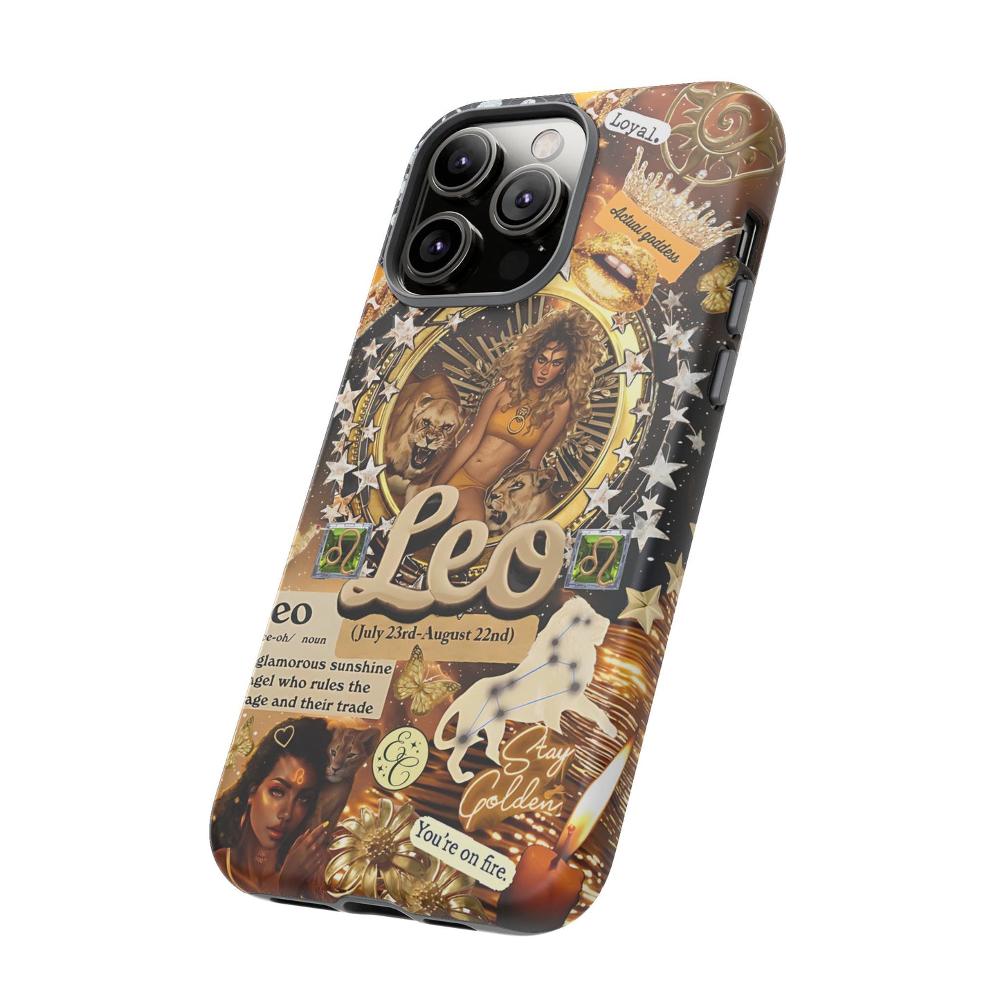 Leo Zodiac Sign Tough Phone Case