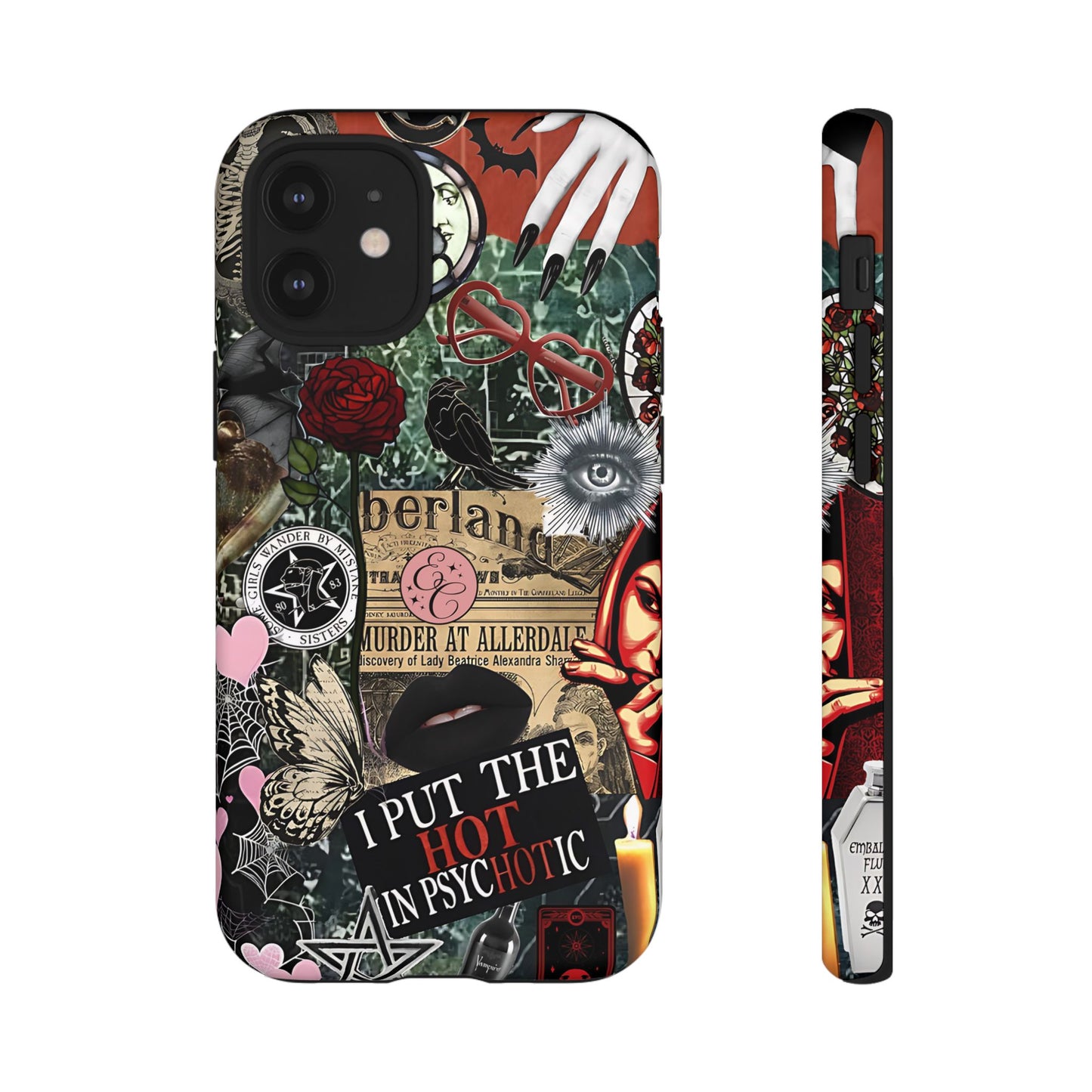 Gothic Collage Tough Phone Case