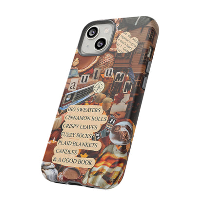 Autumn Aesthetic Collage Tough Phone Case