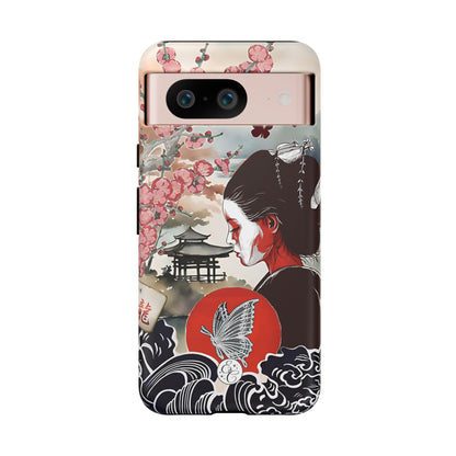 Japanese Geisha Tough Phone Case