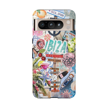 Ibiza Summer Vibes Collage Tough Phone Case