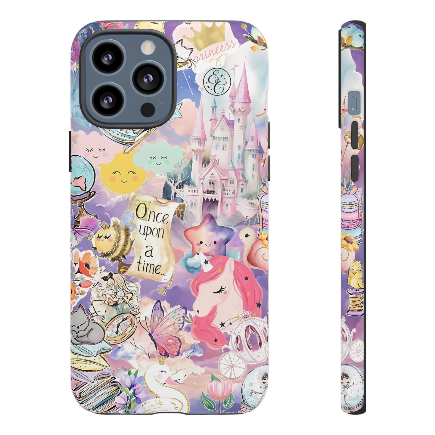 Whimsical Fairytale Collage Tough Phone Case