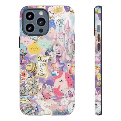 Whimsical Fairytale Collage Tough Phone Case