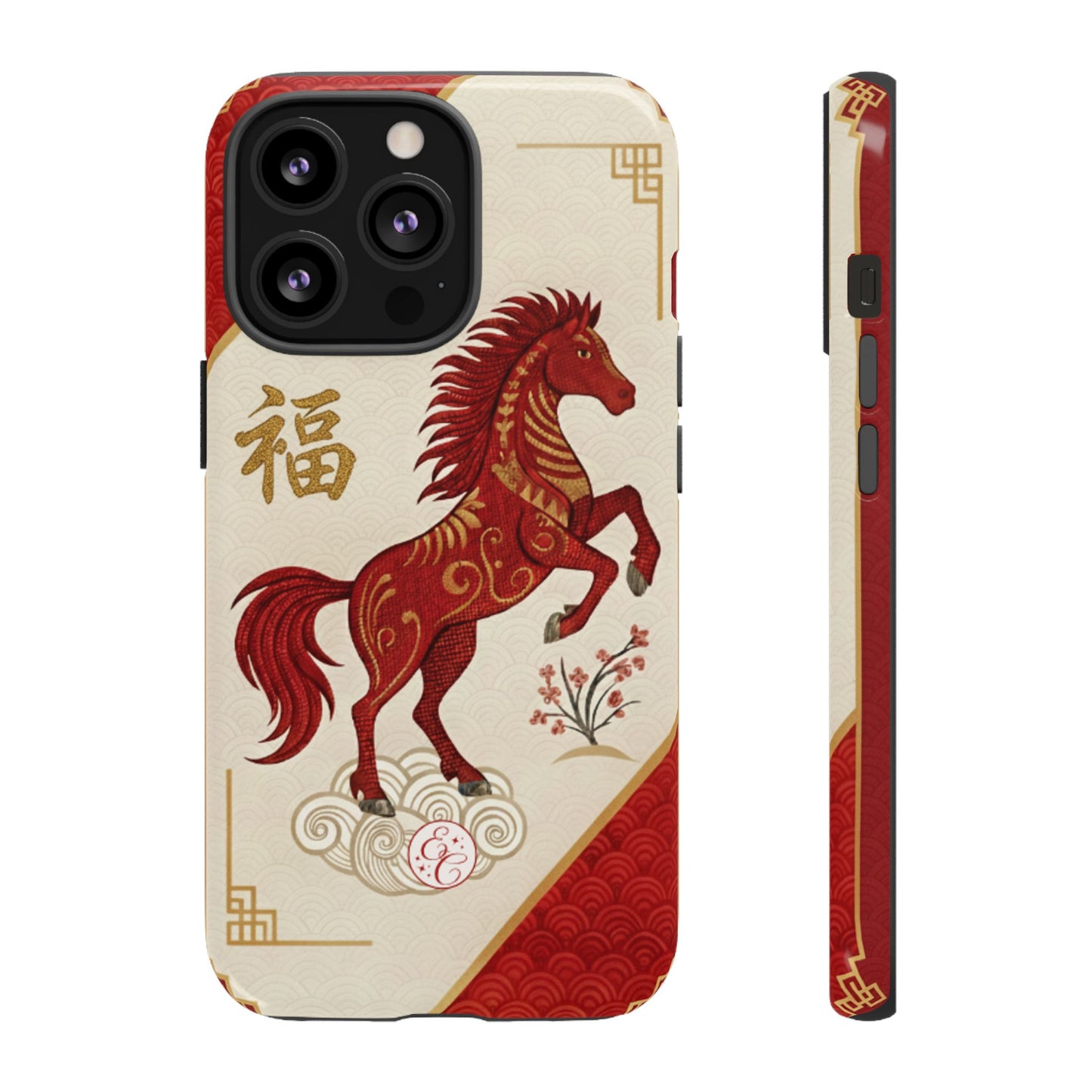 Chinese Zodiac Horse Tough Phone Case