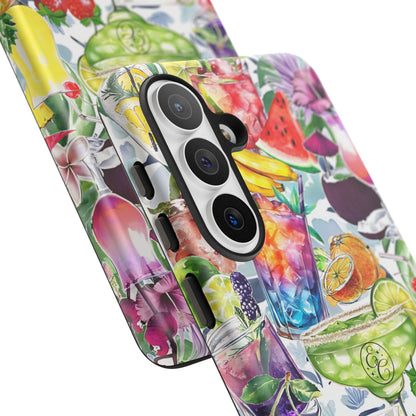 Summer Drinks Tough Phone Case