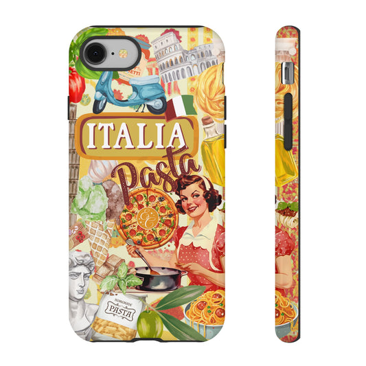 Italian Cuisine Collage Tough Phone Case