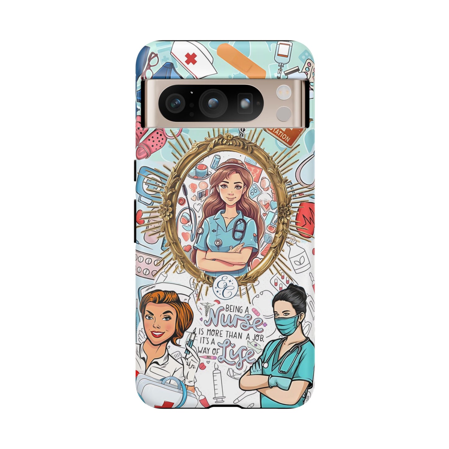 Nurse Art Tough Phone Case