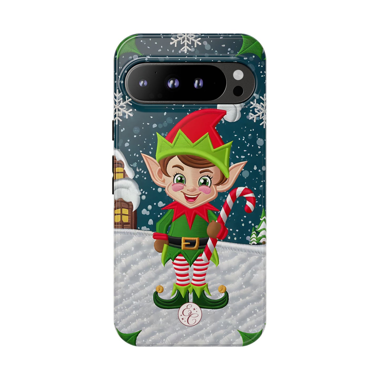 Christmas Naughty Elf Tough Phone Case