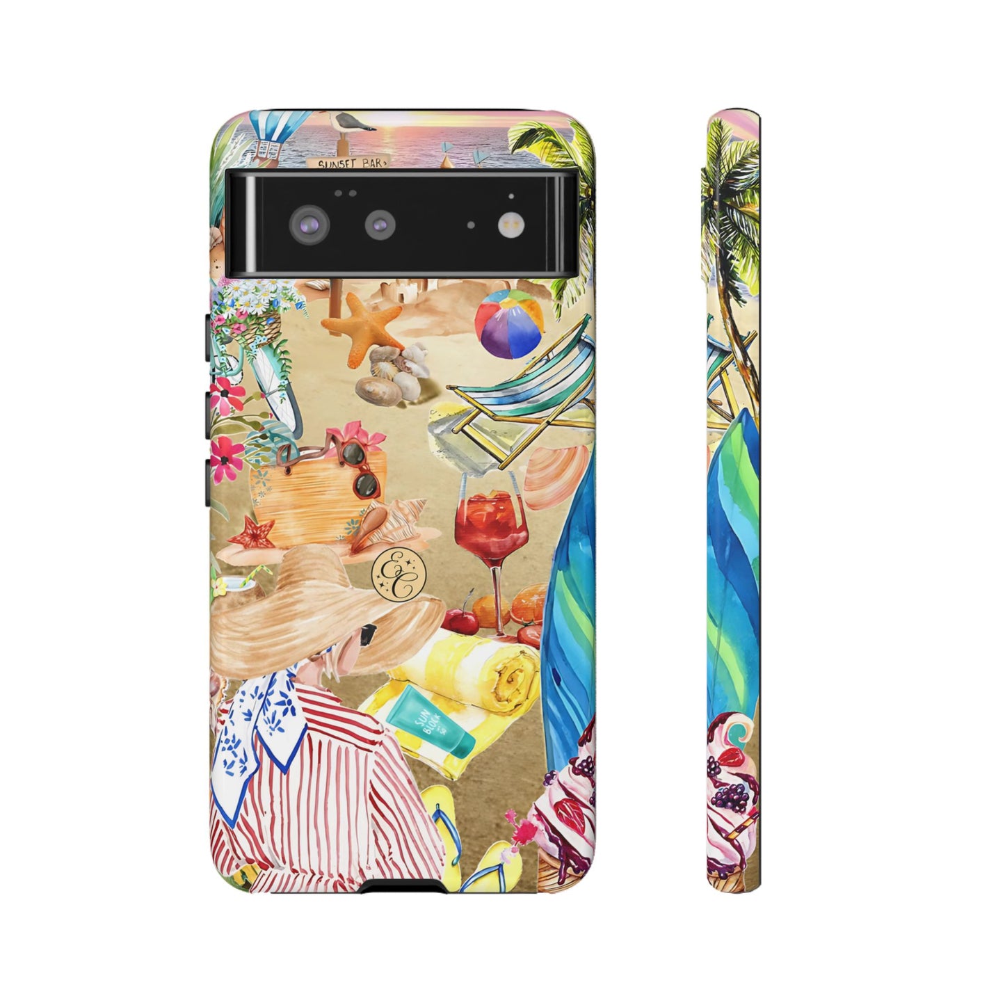 Beach Vibes Tough Phone Case