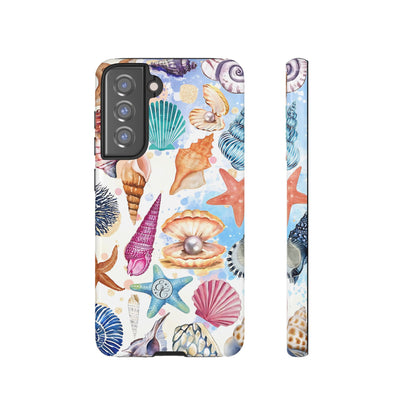 Colorful Sea Shells Tough Phone Case