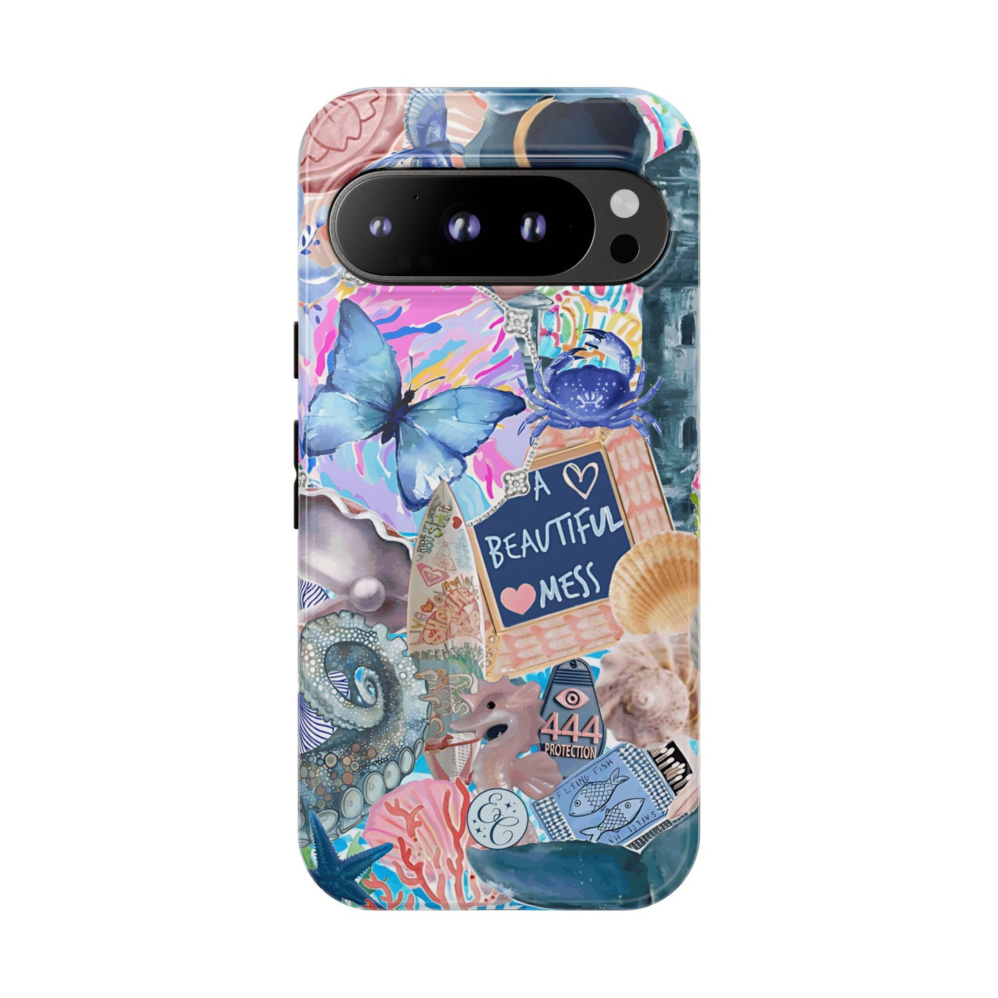 Beautiful Mess Collage Tough Phone Case