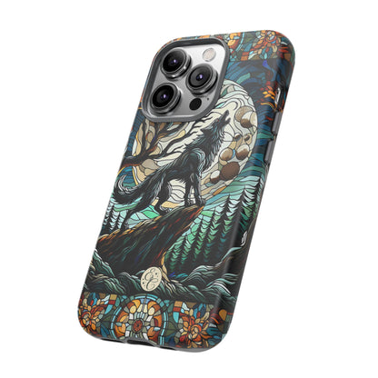 Howling Wolf Tough Phone Case