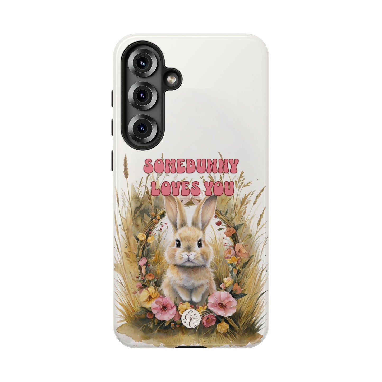 Somebunny Loves You Tough Phone Case