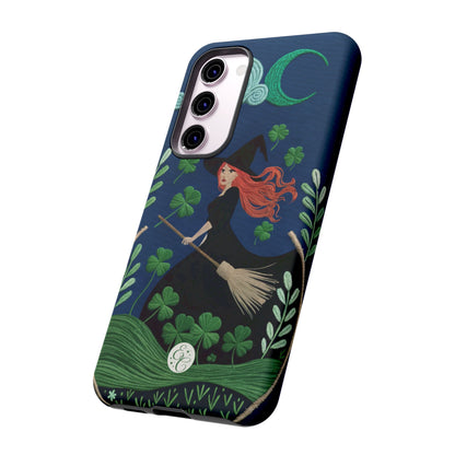 Irish Witch’s Moonlit Stroll Tough Phone Case