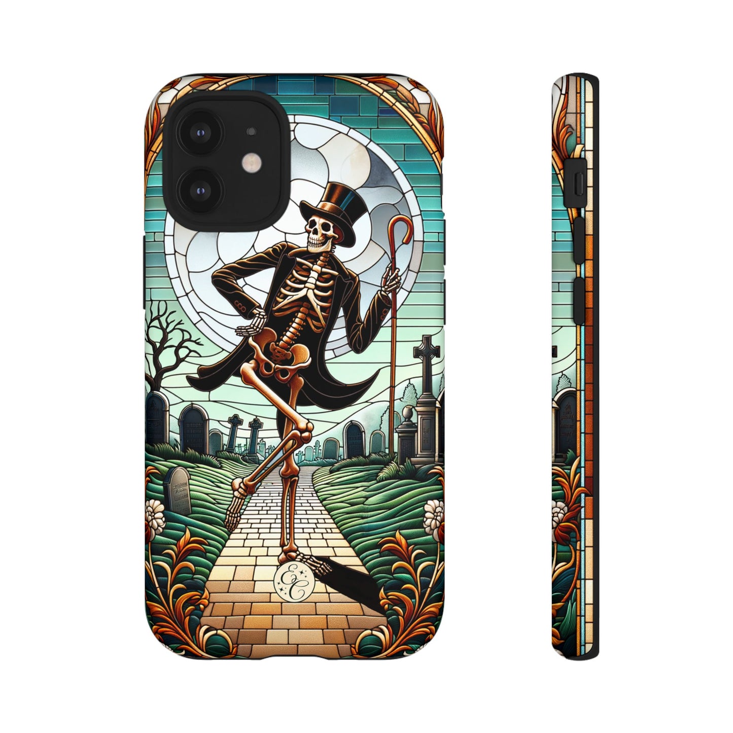 Dancing Skeleton Tough Phone Case