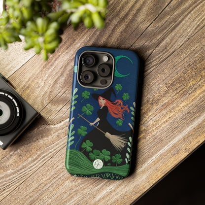Irish Witch’s Moonlit Stroll Tough Phone Case