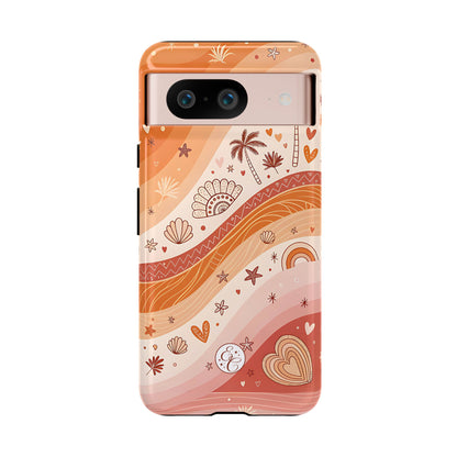Lesbian Pride Boho Beach Tough Phone Case