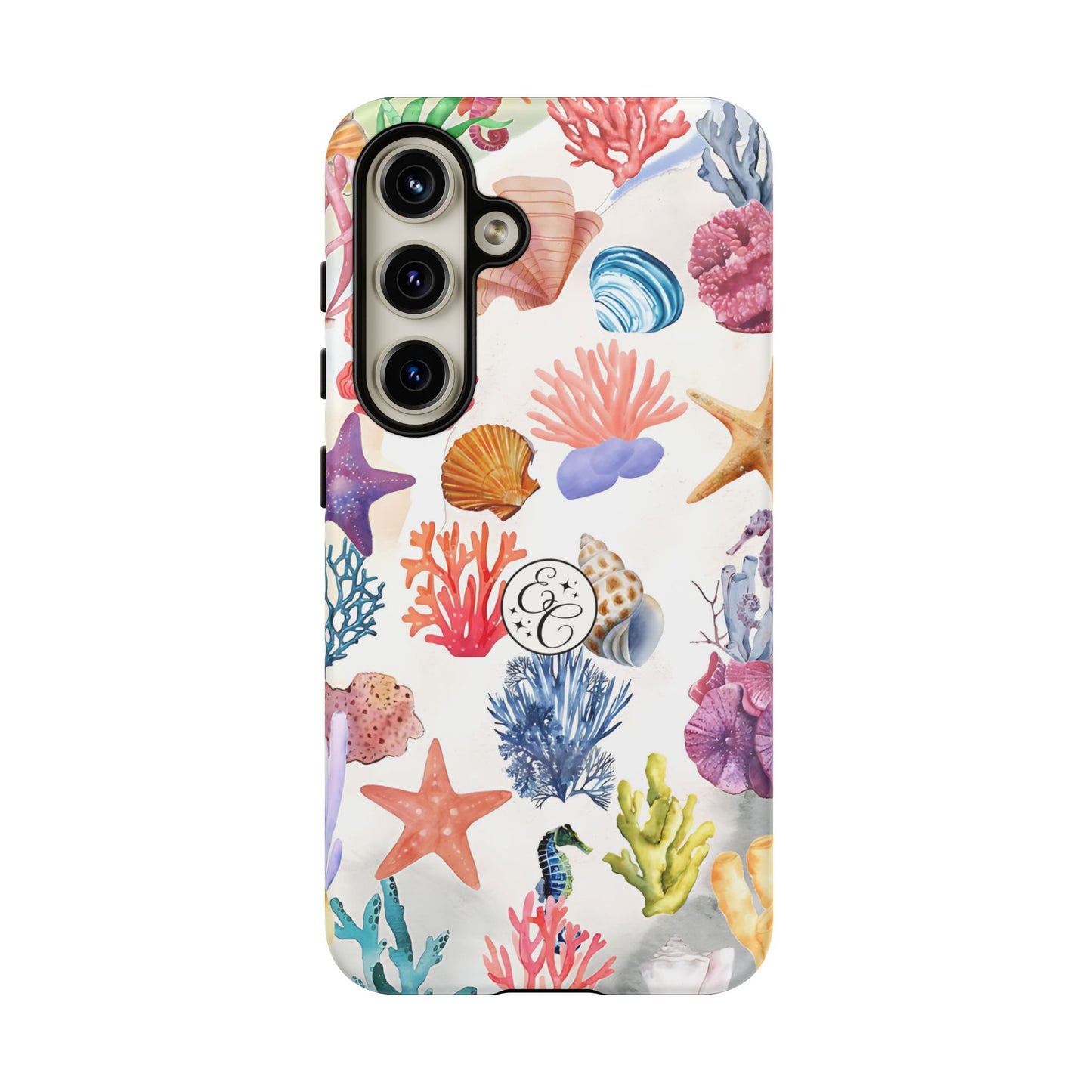 Coral & Sea Shells Tough Phone Case