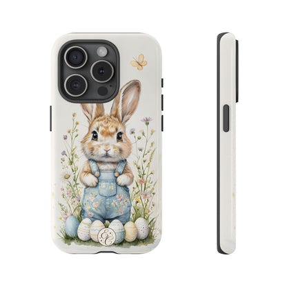 Bunny with Easter Eggs Tough Phone Case