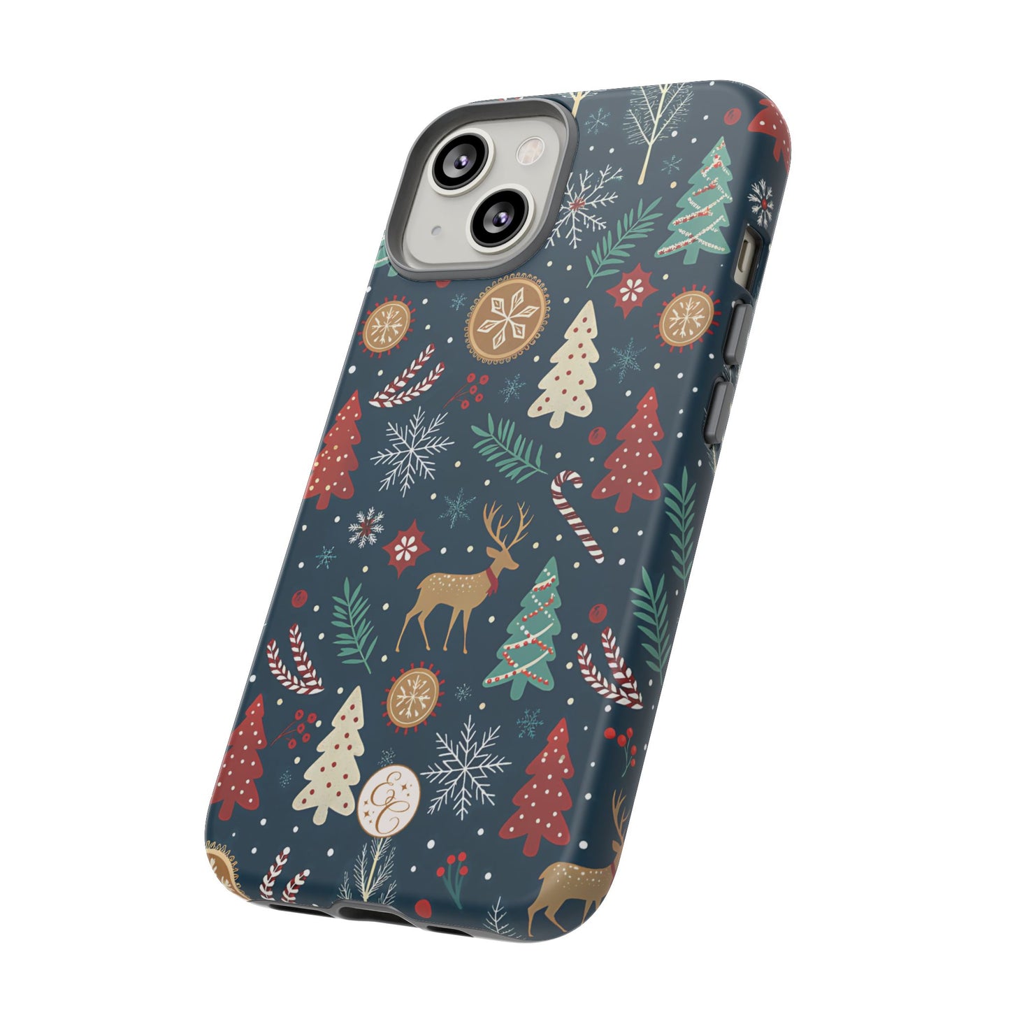 Christmas Holiday Pattern Tough Phone Case