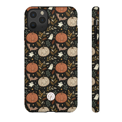 Spooky Halloween Boho Pattern Tough Phone Case