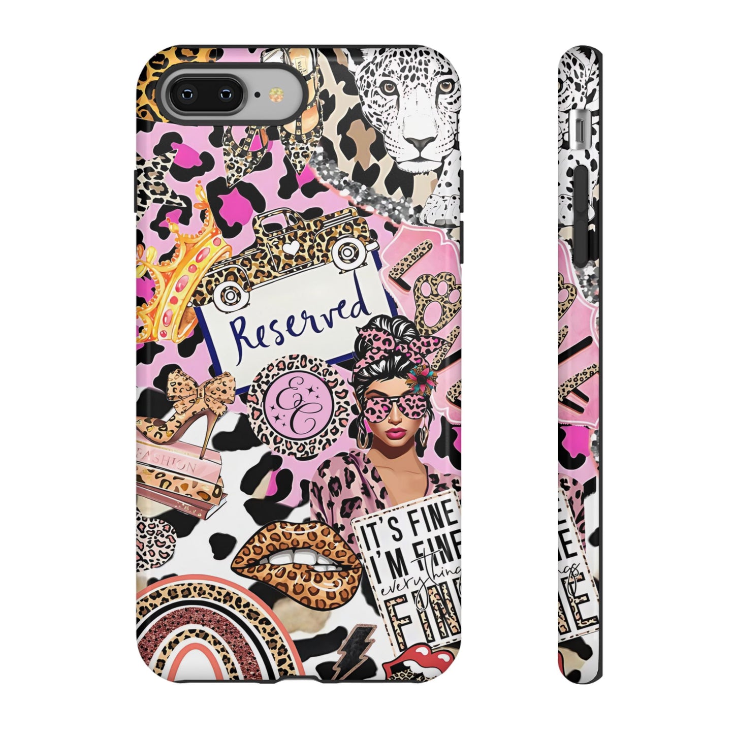 Leopard Wild Glamour Tough Phone Case