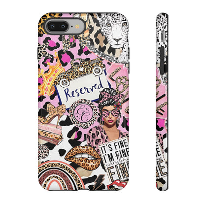 Leopard Wild Glamour Tough Phone Case