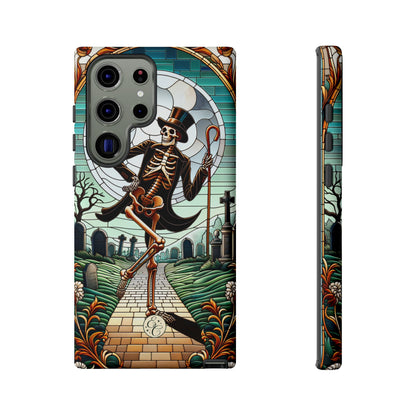 Dancing Skeleton Tough Phone Case