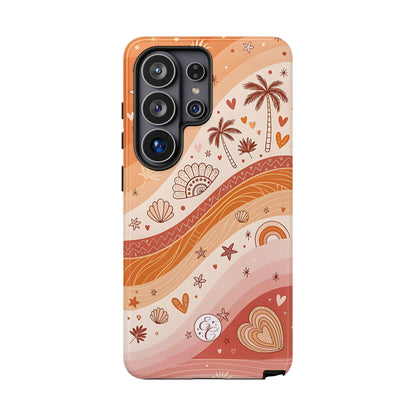Lesbian Pride Boho Beach Tough Phone Case