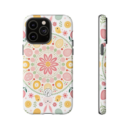 Colorful Easter Mandala Tough Phone Case