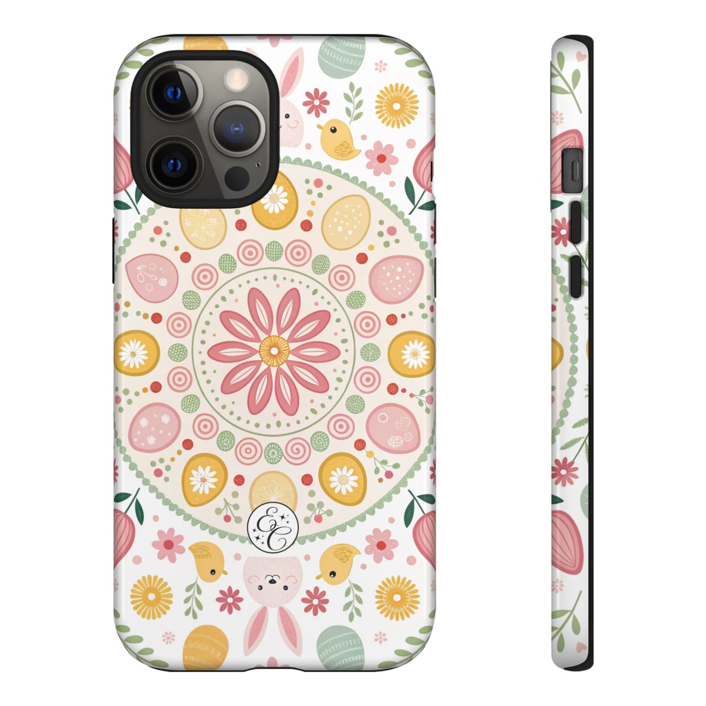 Colorful Easter Mandala Tough Phone Case