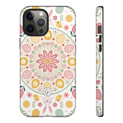 Colorful Easter Mandala Tough Phone Case