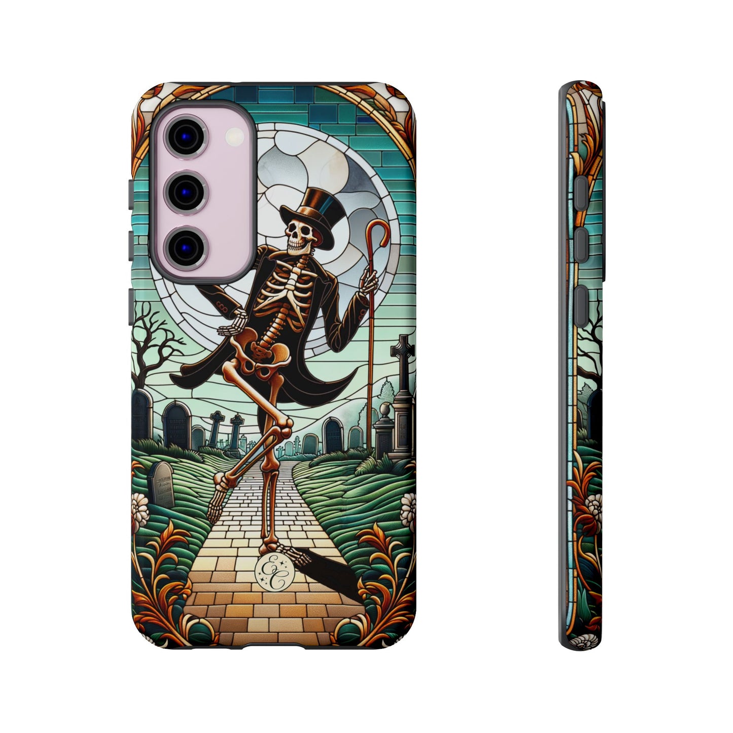 Dancing Skeleton Tough Phone Case