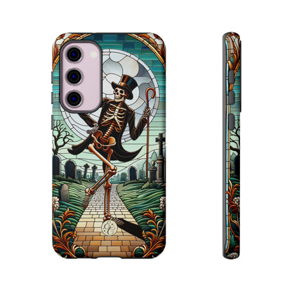 Dancing Skeleton Tough Phone Case