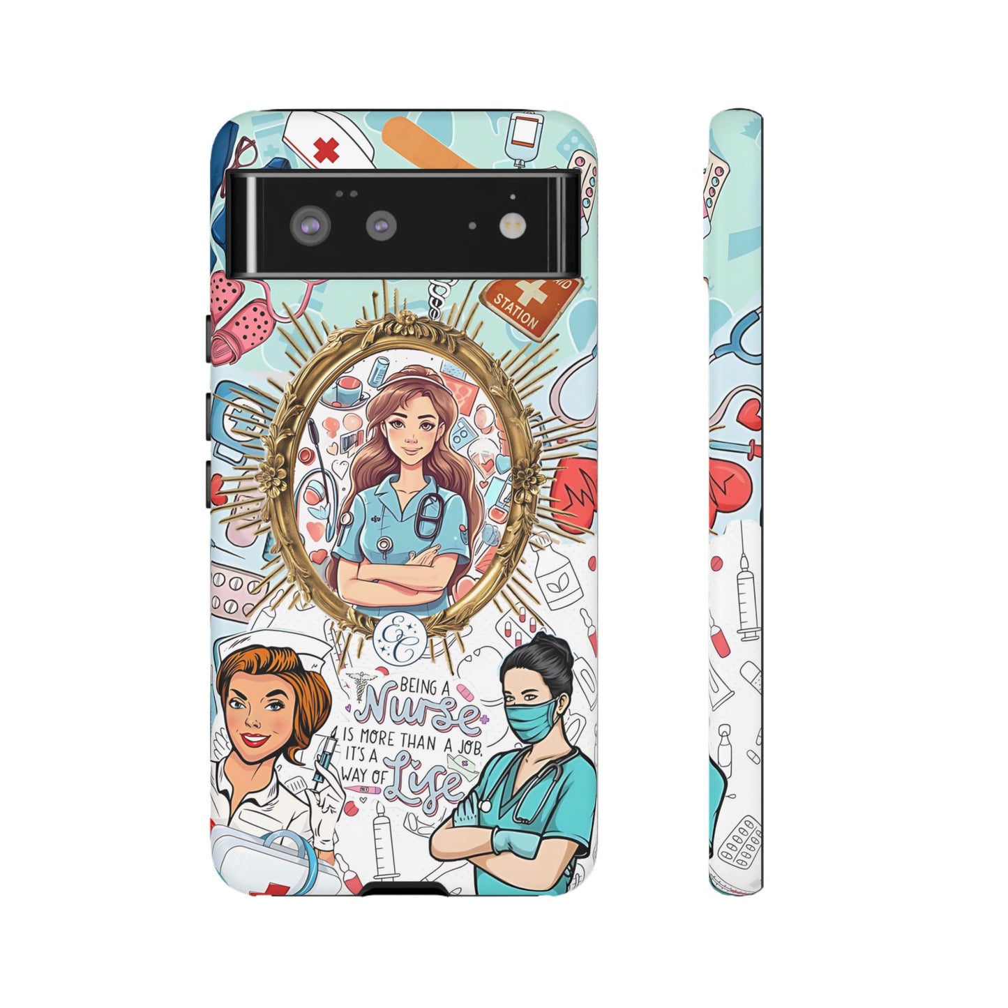 Nurse Art Tough Phone Case